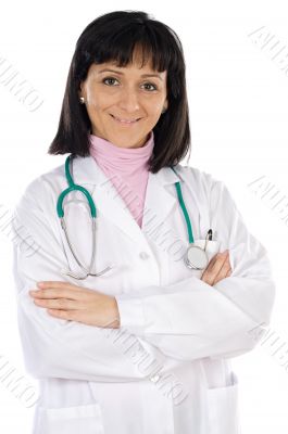 Beautiful woman doctor