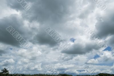 Clouds and Grass