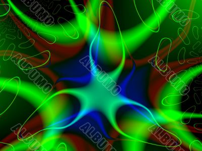 an abstract background