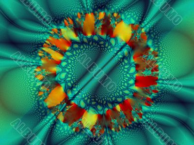 an abstract background