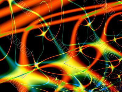 an abstract background