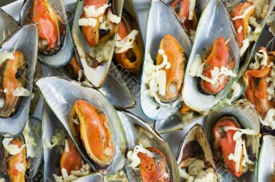 Grilled Mussles