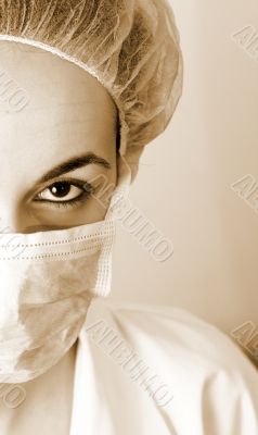 Portrait of a young doctor!