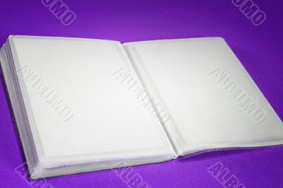 Photo Album with copy space