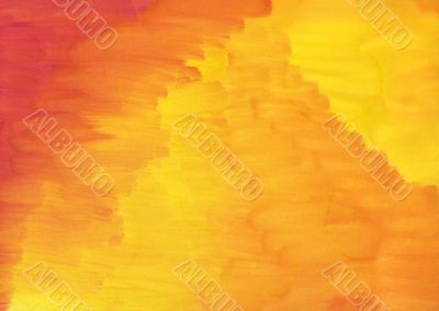 background, red to yellow