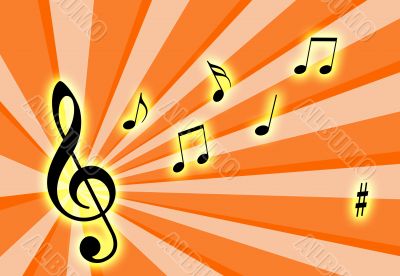 Music notes