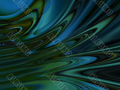 Curving Blends Abstract Background