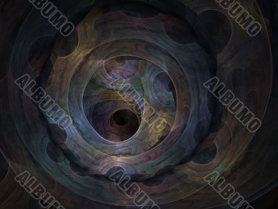 Dark Hole Texture Abstract
