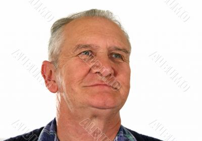 Mature Man Happy