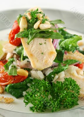 Chicken Pine Nut Stack 7