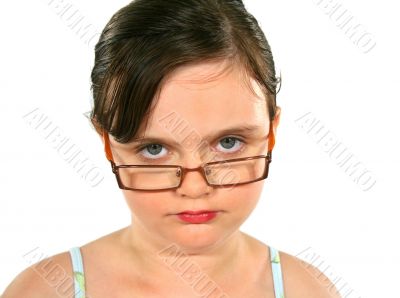 Serious Little Girl
