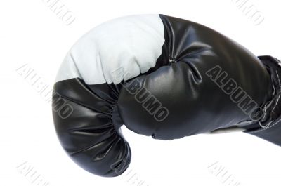 Black boxing glove