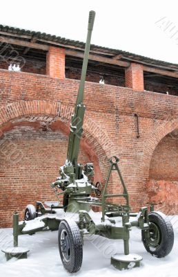 Antiaircraft gun