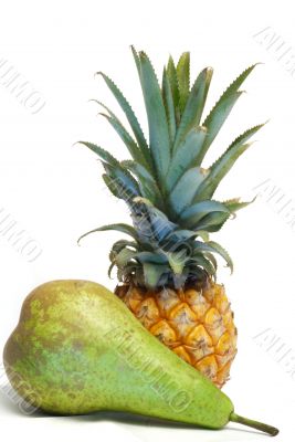 Pineapple and pear