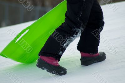 Snow Climbing