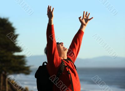 Happy man