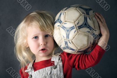 young footballer