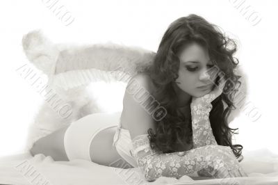 sad angel