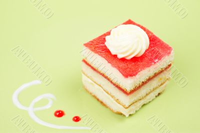 Delicious cake