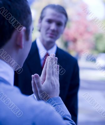 business discussion