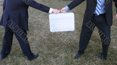 Business tug-of-war