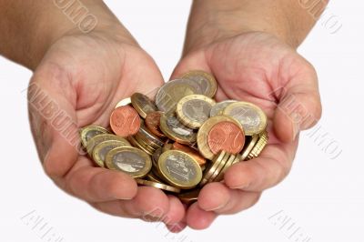 Coins in Hand