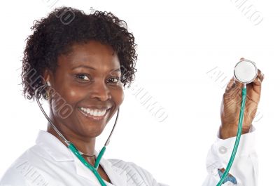 African american woman doctor