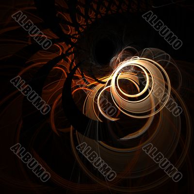 Curving Rings Fractal