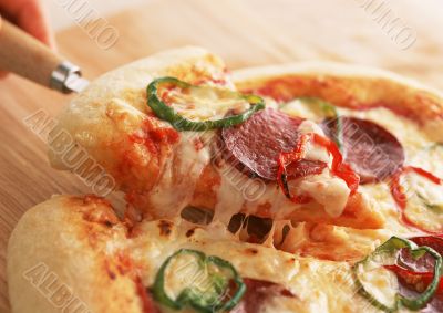 Tasty pizza