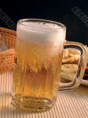 Glass of beer