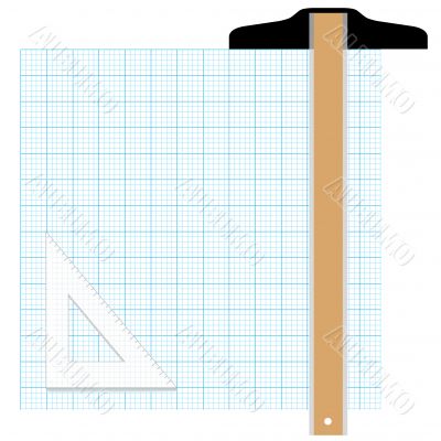 Graph Paper Drafting Tools Draw