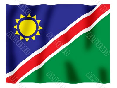Namibia fluttering