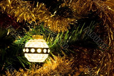 Vintage christmas light