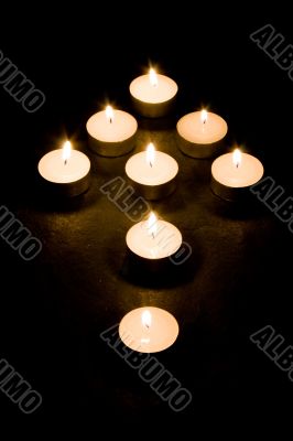 Candle arrow