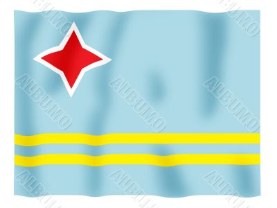 Aruba fluttering