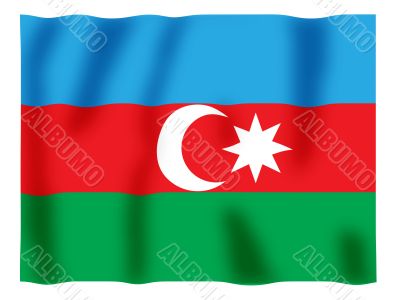 Azerbaijan fluttering