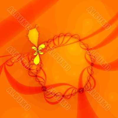 circle frame fractal