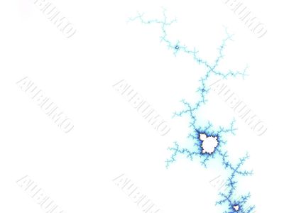 fractal apple man background