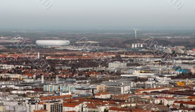 munich with arena
