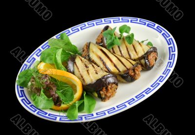 Egg Plant And Beef Rolls 1