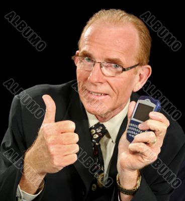 PDA Businessman