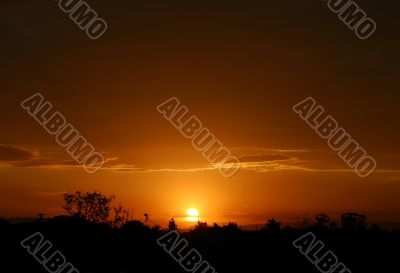Intense Sunset