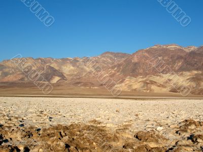 Devil`s Golf Course, Death Valley, California