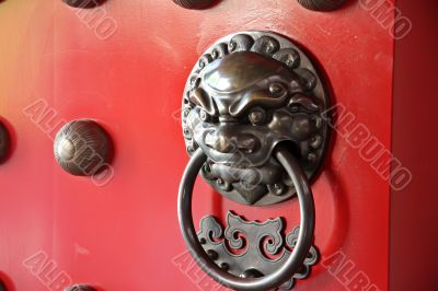 Chinese door knocker