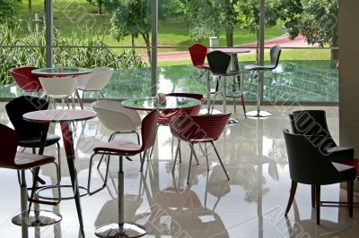Modern cafe