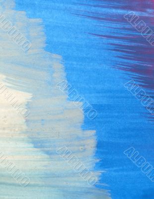 blue background