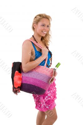 To the beach