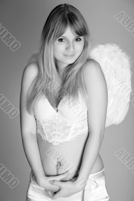 girl with wings