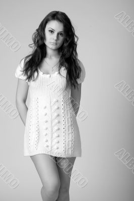 woman in white