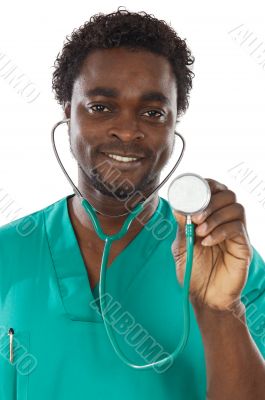 attractive young doctor